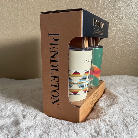 SOLD Pendleton Tumbler Set - Picture 5 of 6